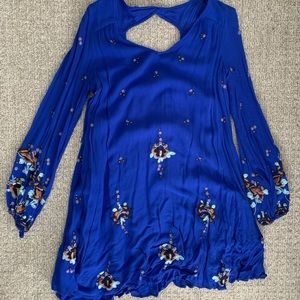 Free people - Oxford embroidered mini